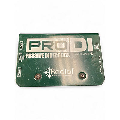 Used Radial Engineering Passive Direct Box Direct Box