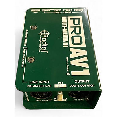 Used Radial Engineering Pro AV1 Direct Box