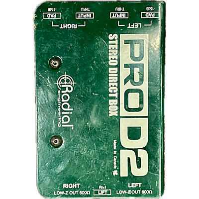 Radial Engineering Used Radial Engineering Pro D2 Direct Box