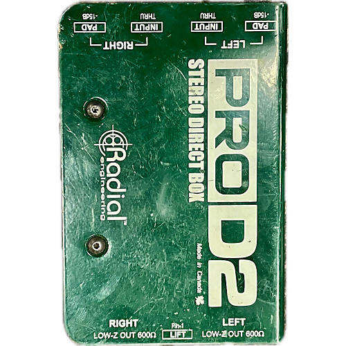 Radial Engineering Used Radial Engineering Pro D2 Direct Box