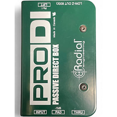 Used Radial Engineering Pro DI Direct Box