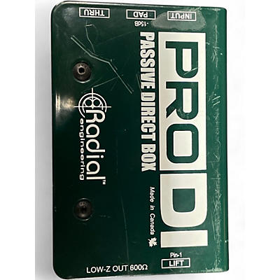 Used Radial Engineering Pro DI Direct Box