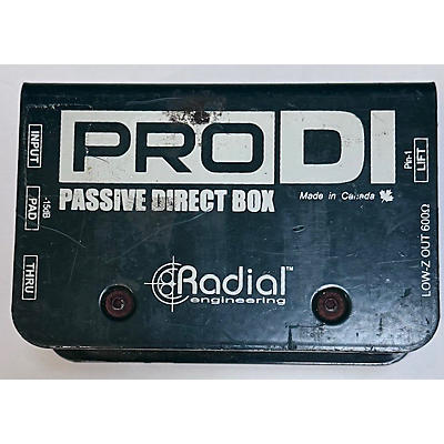 Used Radial Engineering Pro Di Direct Box