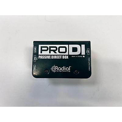 Radial Engineering Used Radial Engineering Pro Di Direct Box