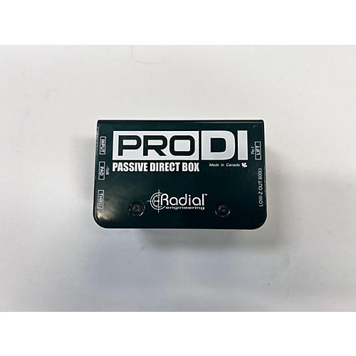 Radial Engineering Used Radial Engineering Pro Di Direct Box