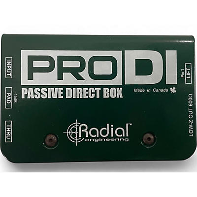 Used Radial Engineering Pro Di Direct Box