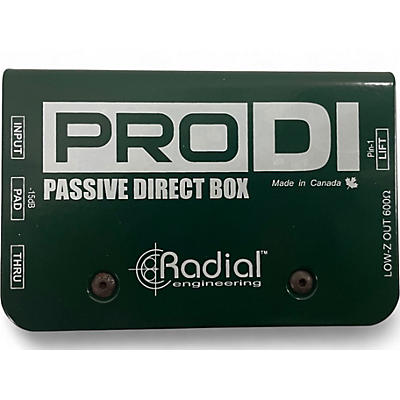 Used Radial Engineering Pro Di Direct Box