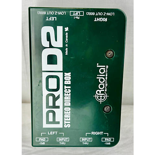 Radial Engineering Used Radial Engineering Pro-d2 Direct Box