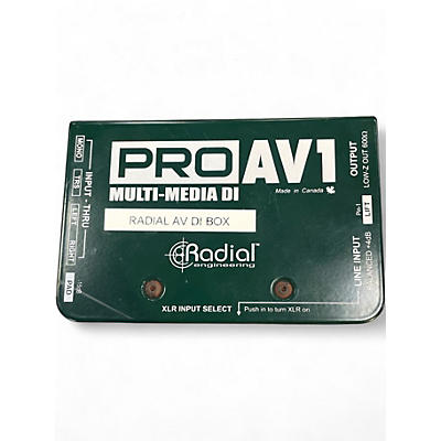 Used Radial Engineering ProAV1 Direct Box