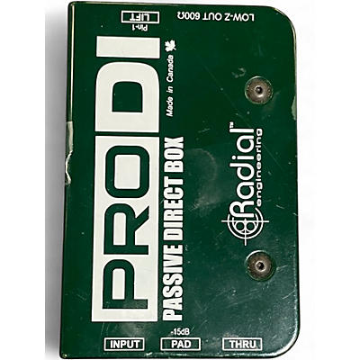 Used Radial Engineering ProDI Audio Converter