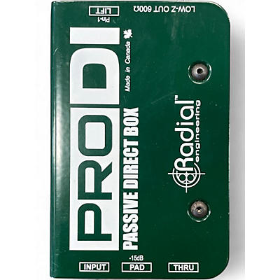 Used Radial Engineering ProDI Direct Box