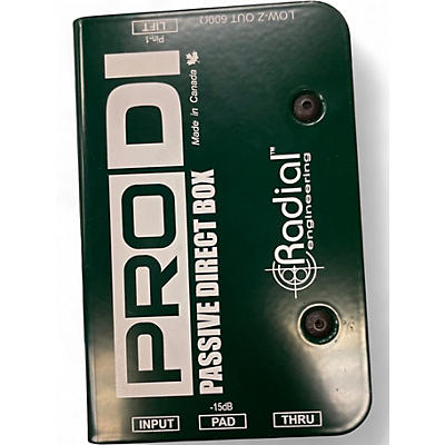 Used Radial Engineering ProDI Direct Box