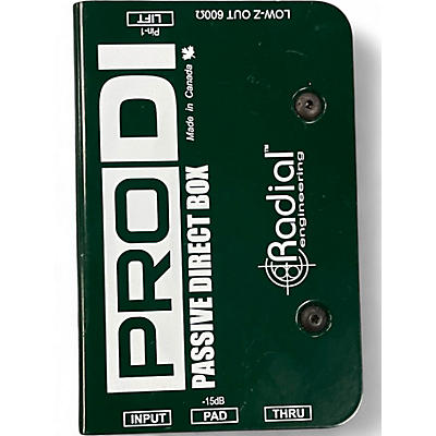 Used Radial Engineering ProDI Direct Box