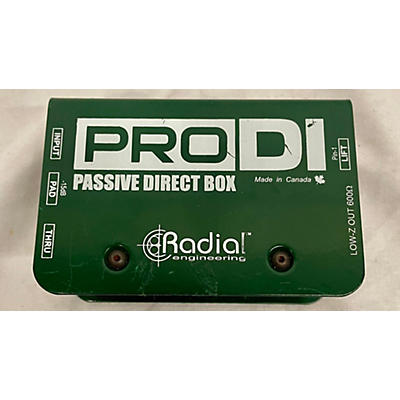 Radial Engineering Used Radial Engineering ProDI Passive Direct Box Direct Box