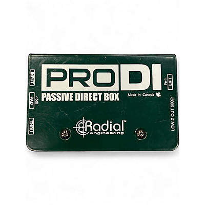 Used Radial Engineering ProDI Passive Direct Box  Direct Box