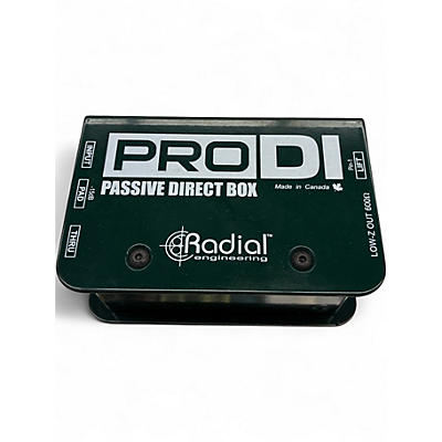 Used Radial Engineering ProDI Passive Direct Box Direct Box
