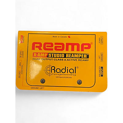 Used Radial Engineering REAMP X-AMP ACTIVE REAMPLIFIER Power Amp