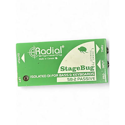 Used Radial Engineering SB2 StageBug Direct Box