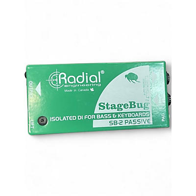 Used Radial Engineering Stage Bug SB-2 Direct Box