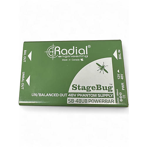 Used Radial Engineering Stagebug SB-48UB Direct Box