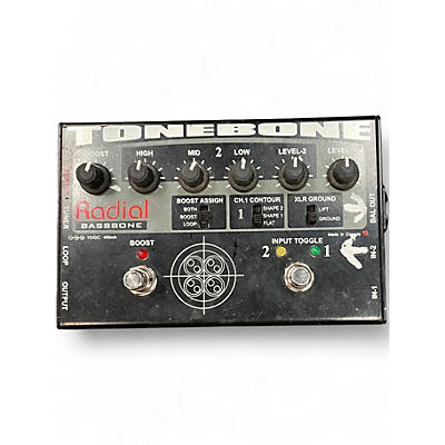 Used Radial Engineering TONEBONE BASSBONE Effect Pedal