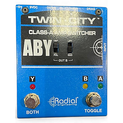 Used Radial Engineering TWIN-CITY ACTIVE ABY SWITCHER Pedal