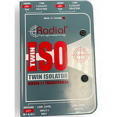 Used Radial Engineering TWIN-ISO DI Direct Box