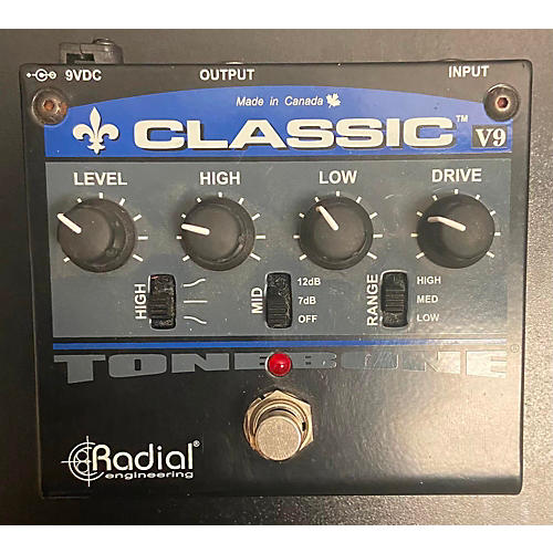 Radial Engineering Used Radial Engineering Tonebone Classic Tube Drive Effect Pedal