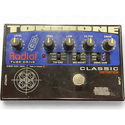 Used Radial Engineering Tonebone Classic Tube Drive Effect Pedal