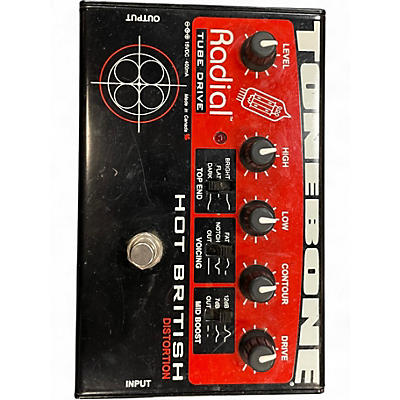 Used Radial Engineering Tonebone Hot British Tube Drive Effect Pedal