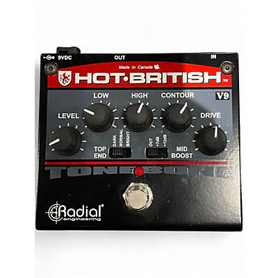 Used Radial Engineering Tonebone Hot British Tube Drive Effect Pedal