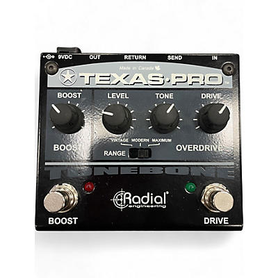 Used Radial Engineering Tonebone Texas Pro Overdrive Effect Pedal