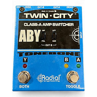 Used Radial Engineering Tonebone Twin City Active ABY Pedal