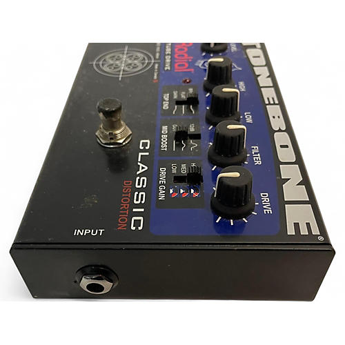 Used Radial Engineering Trimod 2Ch Tonebone Classic Distortion Effect Pedal