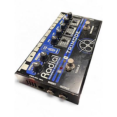 Used Radial Engineering Trimod 2Ch Tonebone Classic Distortion Effect Pedal