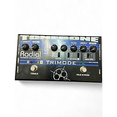 Used Radial Engineering Trimod 2Ch Tonebone Classic Distortion Effect Pedal