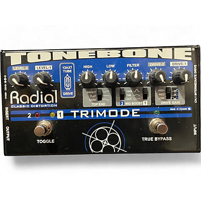Used Radial Engineering Trimod 2Ch Tonebone Classic Distortion Effect Pedal