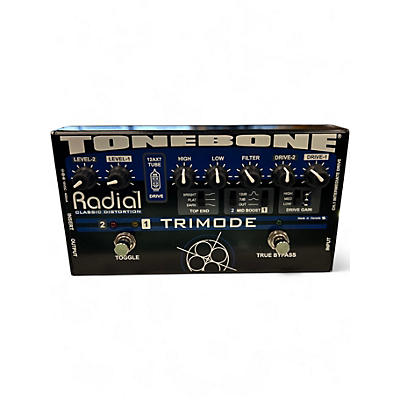 Used Radial Engineering Trimode 2Ch Tonebone Classic Distortion Effect Pedal