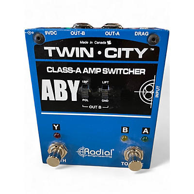 Used Radial Engineering Twin City Amp Switcher Pedal