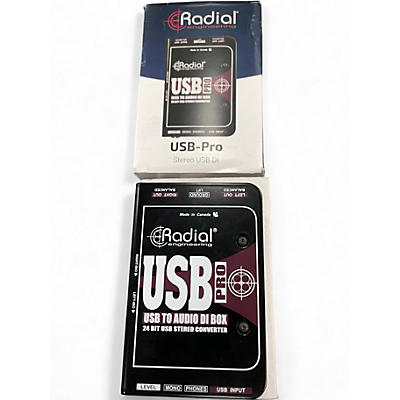Used Radial Engineering USB PRO Direct Box