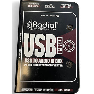 Used Radial Engineering USB PRO Direct Box