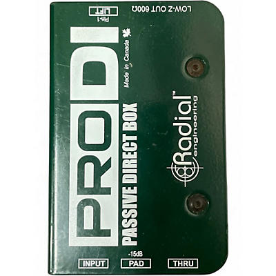 Used Radial Engineering pro di Direct Box