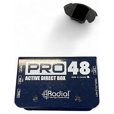 Used Radial Engineering pro48 active direct box Audio Converter
