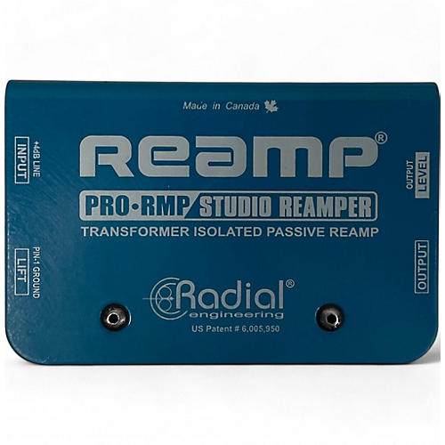 Used Radial Engineering reamp PRO-RMP Signal Processor