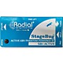 Used Radial Engineering stagebug active 48v SB-1 Sound Package