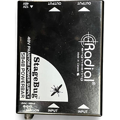 Used Radial Engineering stagebug sb-48 Power Supply