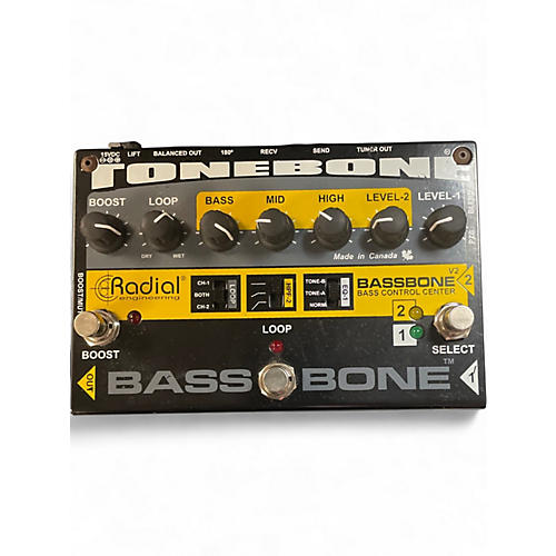 Used Radial Engineering tonebone bass bone Pedal