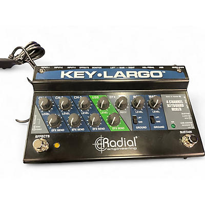 Used Radial Key Largo Line Mixer