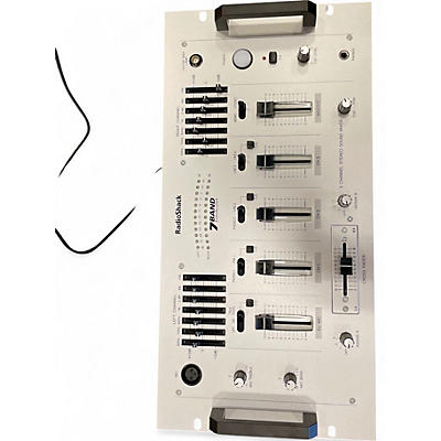 Used Radio Shack STEREO 3 CHANNEL MIXER/EQ Powered Mixer