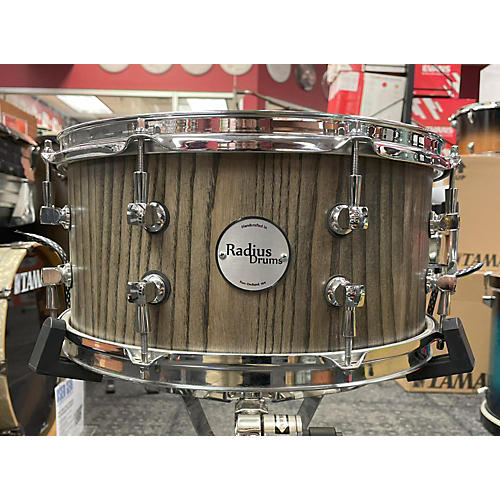 Radius Drums Used Radius Drums 7X14 Ash Stave Drum Ash Ash 17